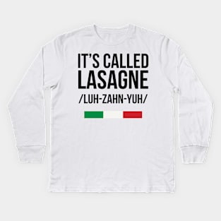 It's called Pasta Lasagne Kids Long Sleeve T-Shirt